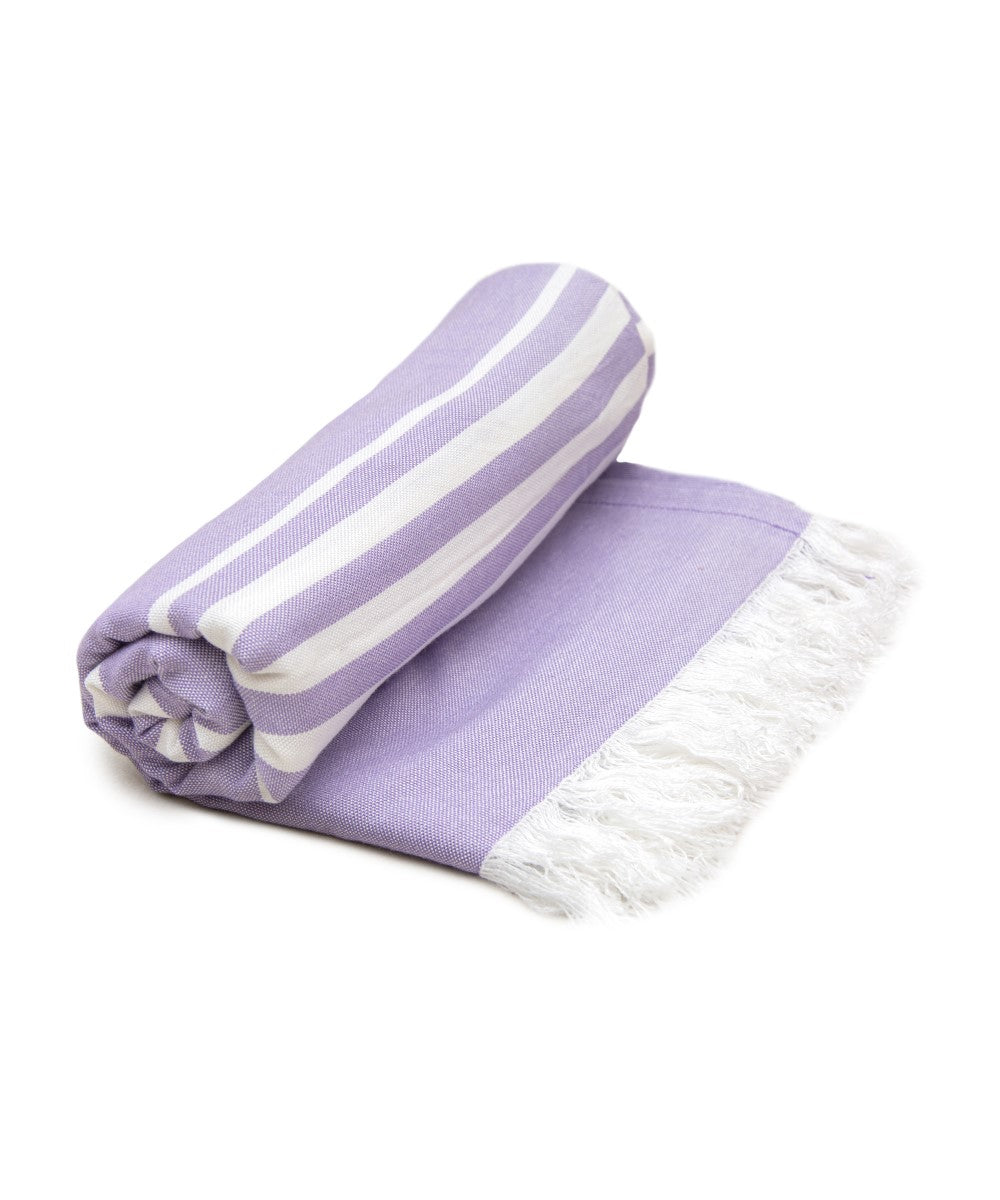 Mush 100% Bamboo Turkish Towel | Ultra Soft & Quick Dry Towel for Home & Travel | 29 x 59 inches (Lavender, Set of 1)