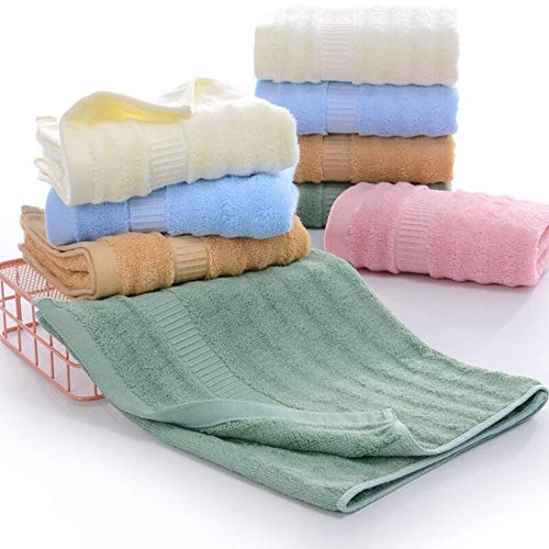 Mush Bamboo Luxurious 3 PieceTowels Set | Ultra Soft, Absorbent and Antimicrobial 600 GSM (Bath Towel, Hand Towel and Face Towel) Perfect for Daily Use and Gifting (Olive Green)