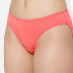 Mush Ultra Soft Bamboo Women Brief| Breathable | Anti Odour | Anti Microbial (XL, Rose Pink)