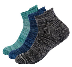 Mush Bamboo Ultra Soft, Anti Odor, Breathable Anti Blister Ankle Socks for Men & Women for Casual & Sports Wear (Pack of 3, Melange Assorted )