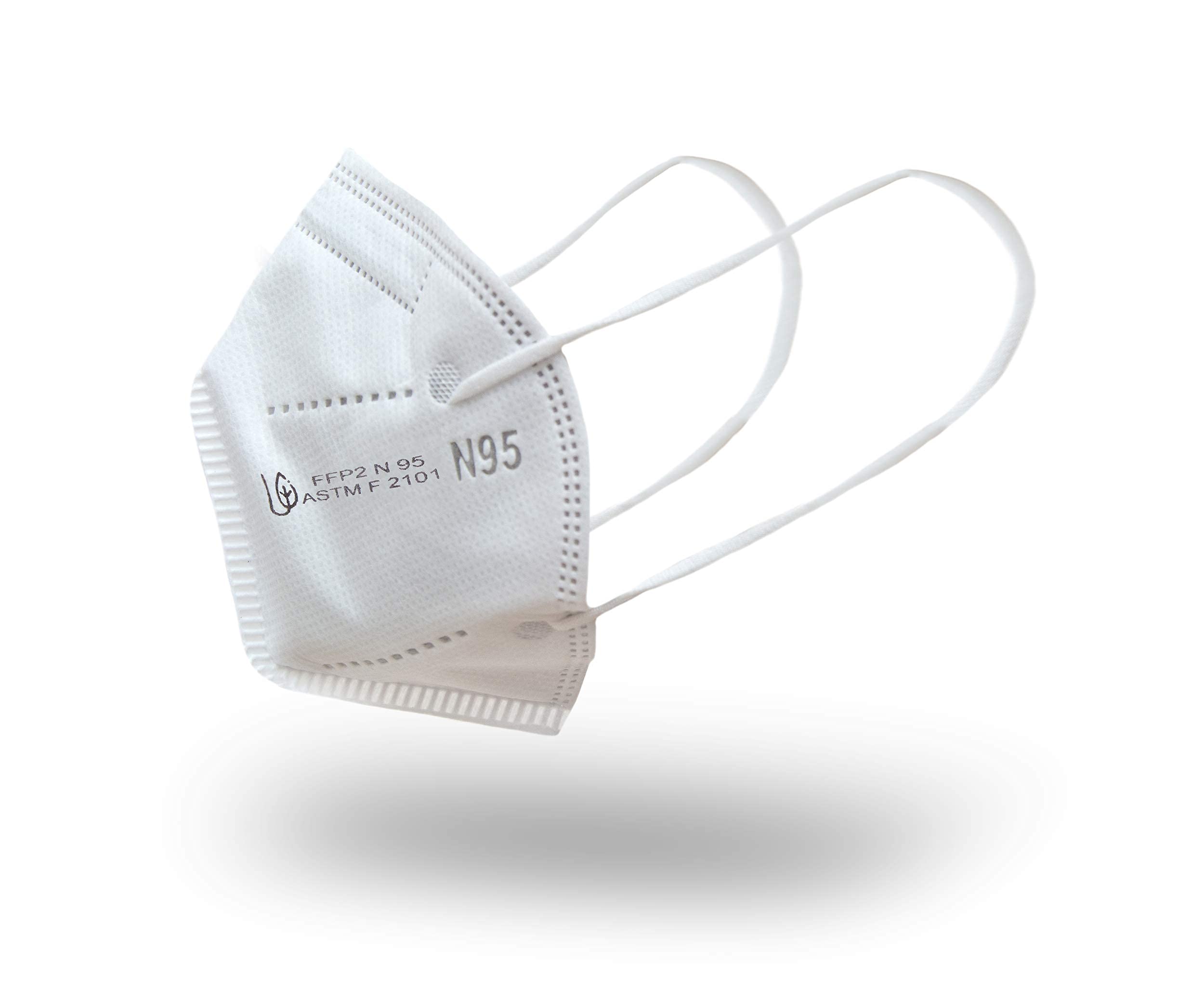 Mush N95 Face Mask : Soft, Reusable 6 layered face mask (Pack of 10). CE, ISO, FDA Certified and NABL, SITRA lab tested