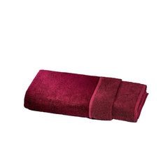Mush Soak n Scrub Towel - Special Dual Textured Towel with Goodness of Bamboo and Organic Cotton (1, Ruby Red)