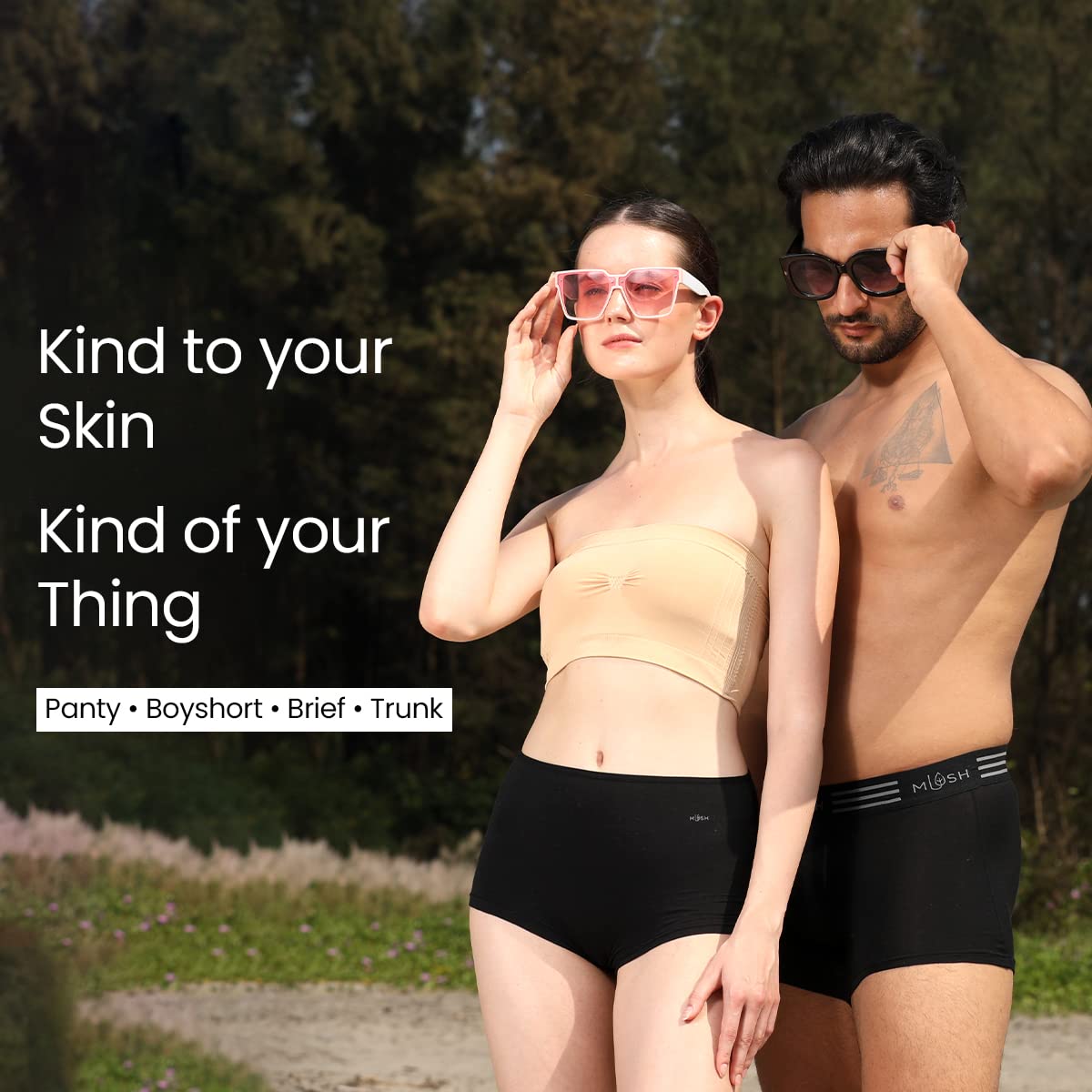 Mush Ultra Soft, Breathable, Feather Light Men's Bamboo Brief || Naturally Anti-Odor and Anti-Microbial Bamboo Innerwear (Pack of 3)