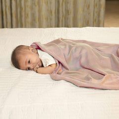 Mush Ultra-Soft, Light Weight & Thermoregulating, All Season 100% Bamboo Blanket & Dohar (Beige, Large - 5 x 7.5 ft)