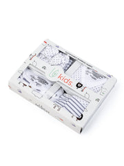 Mush Ultra Soft Bamboo Unisex Fabric Unisex Gift Set for New Born Baby/Kids Pack of 9, (0-3 Months, Daylight)