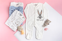 Mush Ultra Soft Bamboo Unisex Onesies Combo Set for New Born Baby/Kids Pack of 2, (3-6 Month, Stary Night & Daylight)