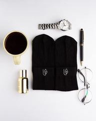 Mush Ultra-Soft, Odorless, Breathable Bamboo Calf Length Formal Socks (Black, 3)