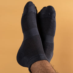 Mush Bamboo Ultra Soft, Anti Odor, Breathable, Anti Blister Ankle Socks for Men & Women for Running, Sports & Gym (Sea Green, Lavender, Sky Blue, Navy Blue, Lavender, Beige,6) Free Size