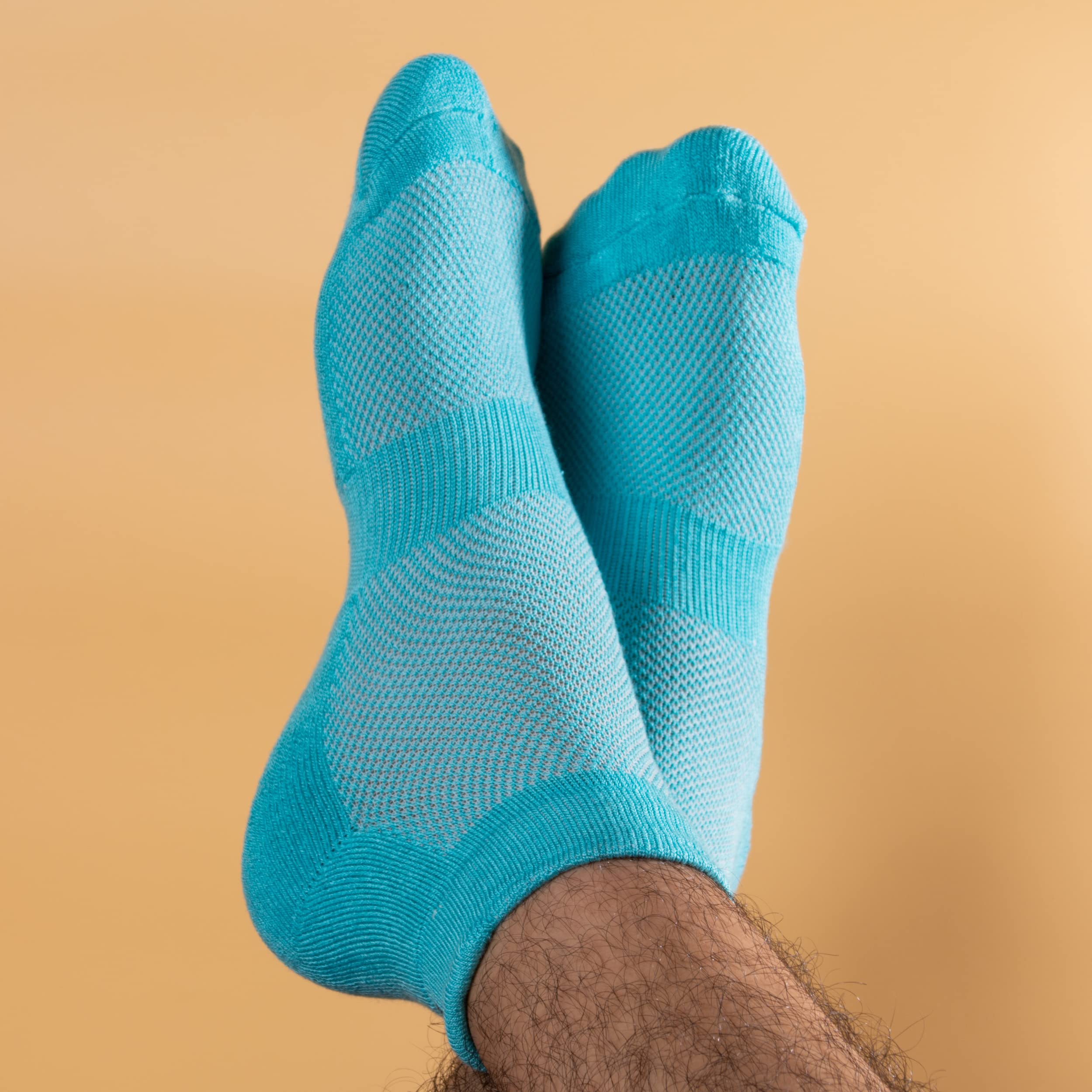 Mush Bamboo Fibre Ultra Soft, Anti Odor, Breathable, Anti Blister Ankle Length Socks for Men & Women for Running, Sports & Gym (Pack of 3)