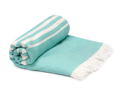 Mush 100% Bamboo Large Bath Towel | Ultra Soft, Absorbent, Light Weight, & Quick Dry Towel for Bath, Travel, Gym, Beach, Pool, and Yoga | 75 X 150 cms (Set of 1, Turquoise Blue)