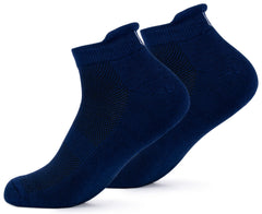 Mush Bamboo Ultra Soft, Anti Odor, Breathable, Anti Blister Ankle Socks for Men & Women for Running, Sports & Gym (Pack of 3) (Sea Green,Aqua Blue,Navy Blue)