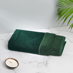 Mush Ultra-Soft Bamboo and Scrub Cotton Dual Sided Bath Towel | Cotton Side for Exfoliation & Bamboo Side for Gentle Cleanse