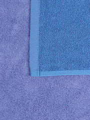 Mush Soak n Scrub Towel - Special Dual Textured Towel with Goodness of Bamboo and Organic Cotton (1, Blue Sapphire)