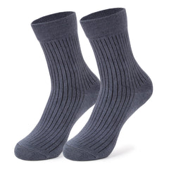 Mush Ultra-Soft, Odorless, Breathable Bamboo Calf Length Formal Socks (Dark Grey, 3)